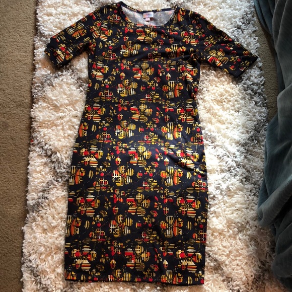Lularoe “Julia” bodycon t-shirt dress - Picture 2 of 7